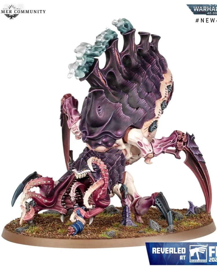 战锤40K Tyranid 泰伦虫族 10版 利维坦 噬灵虫