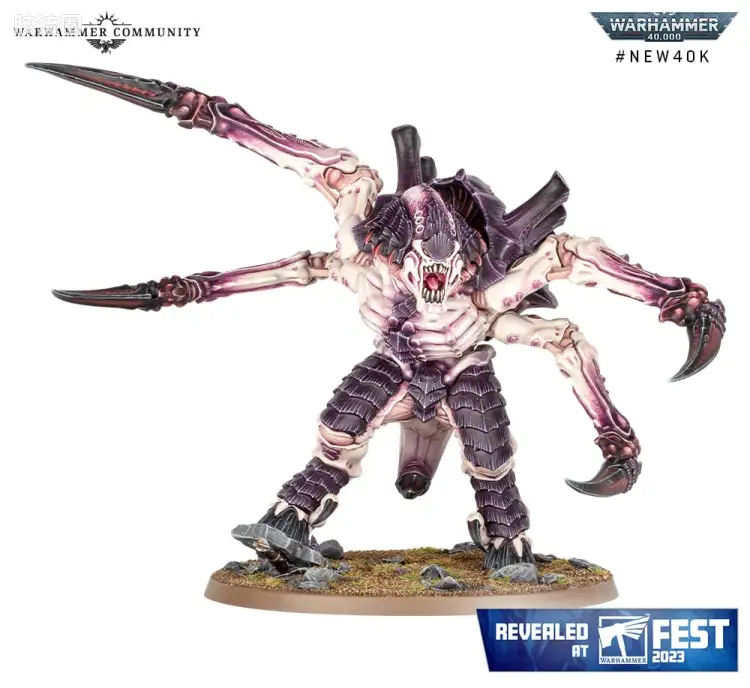 战锤40K Tyranid 泰伦虫族 10版 利维坦 尖啸杀手