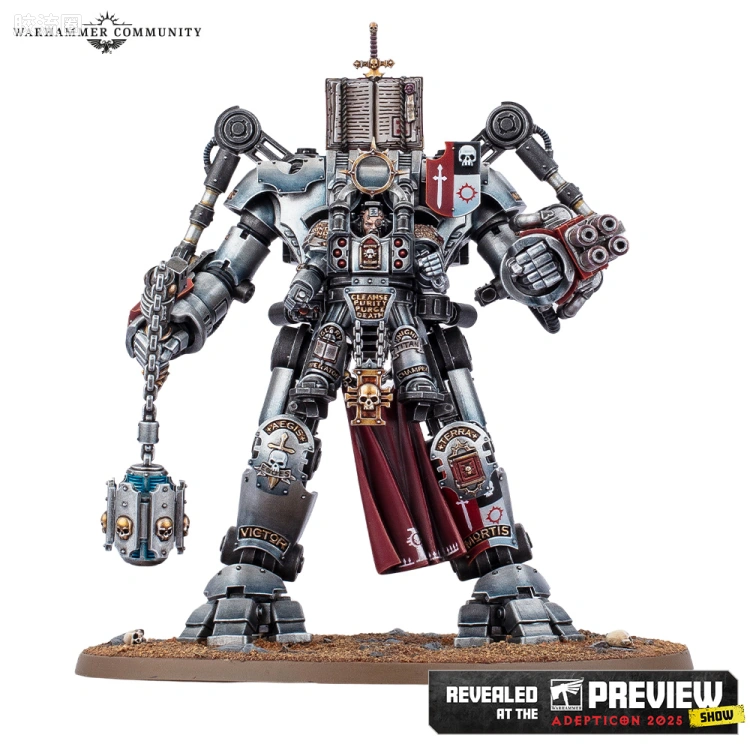 战锤40K Grey Knights 灰骑士 10版 天罚骇骑机甲附加升级