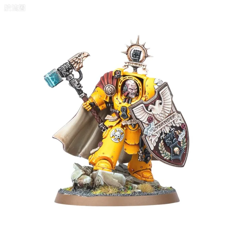 战锤40K Space Marines 星际战士各分支战团特有单位 10版 帝国之拳 一连长 达纳斯·莱山德