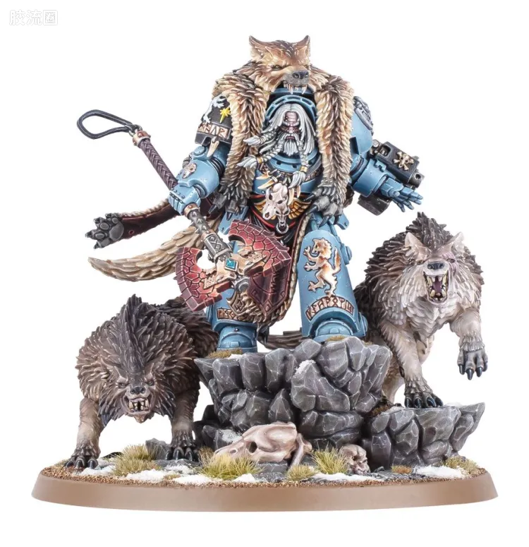 战锤40K Space Wolves 太空野狼 10版 战团长 洛根·格里姆纳尔