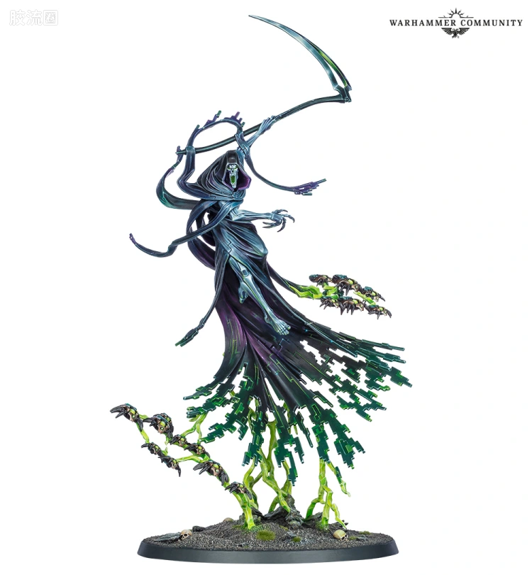 战锤40K Necron 太空死灵 10版 拥夜者星神碎片