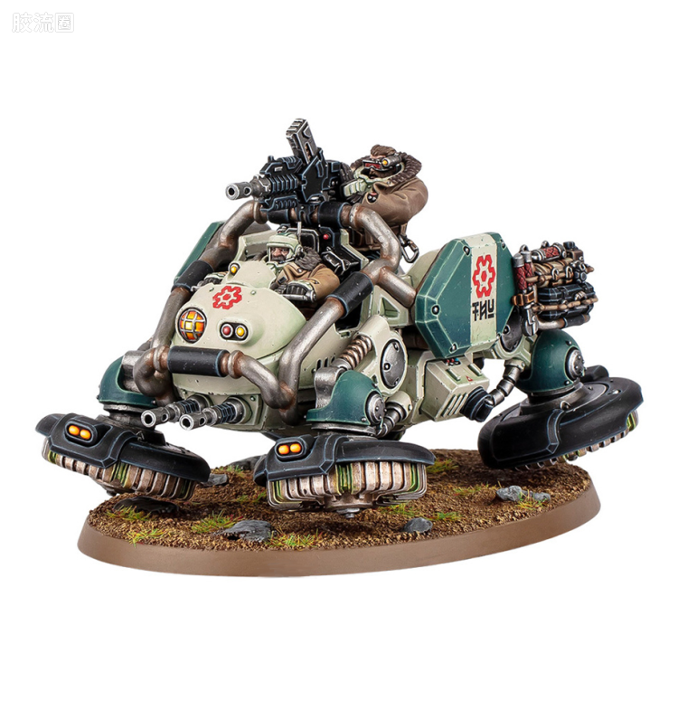 战锤40K Leagues of Votann/Squats 沃坦联盟/短人 10版 摩羯座运兵车