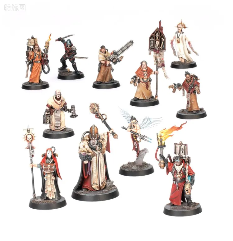 战锤40K Adepta Sororitas 修女会 10版 杀戮小队 净化者