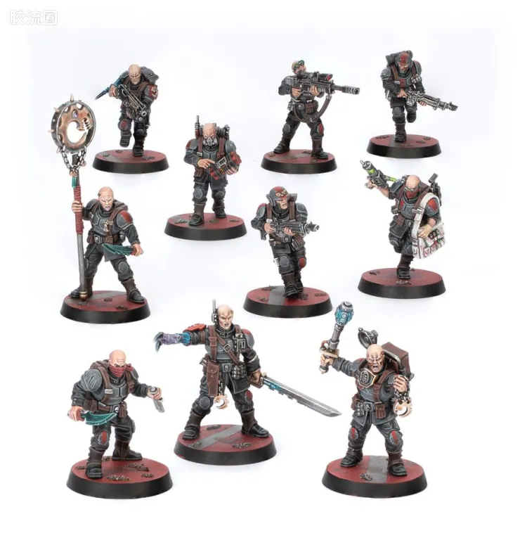 战锤40K Genestealer Cult 基因窃取者教派 10版 杀戮小队 族群裔兵