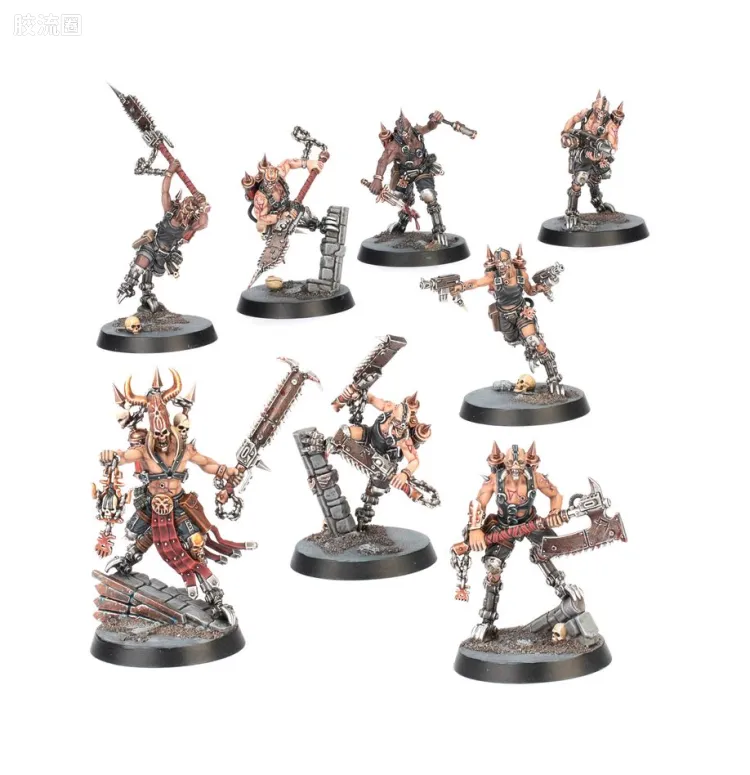 战锤40K World Eaters 吞世者 10版 杀戮小队 洒血狂