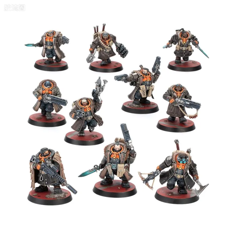 战锤40K Leagues of Votann/Squats 沃坦联盟/短人 10版 杀戮小队 远行者猎手