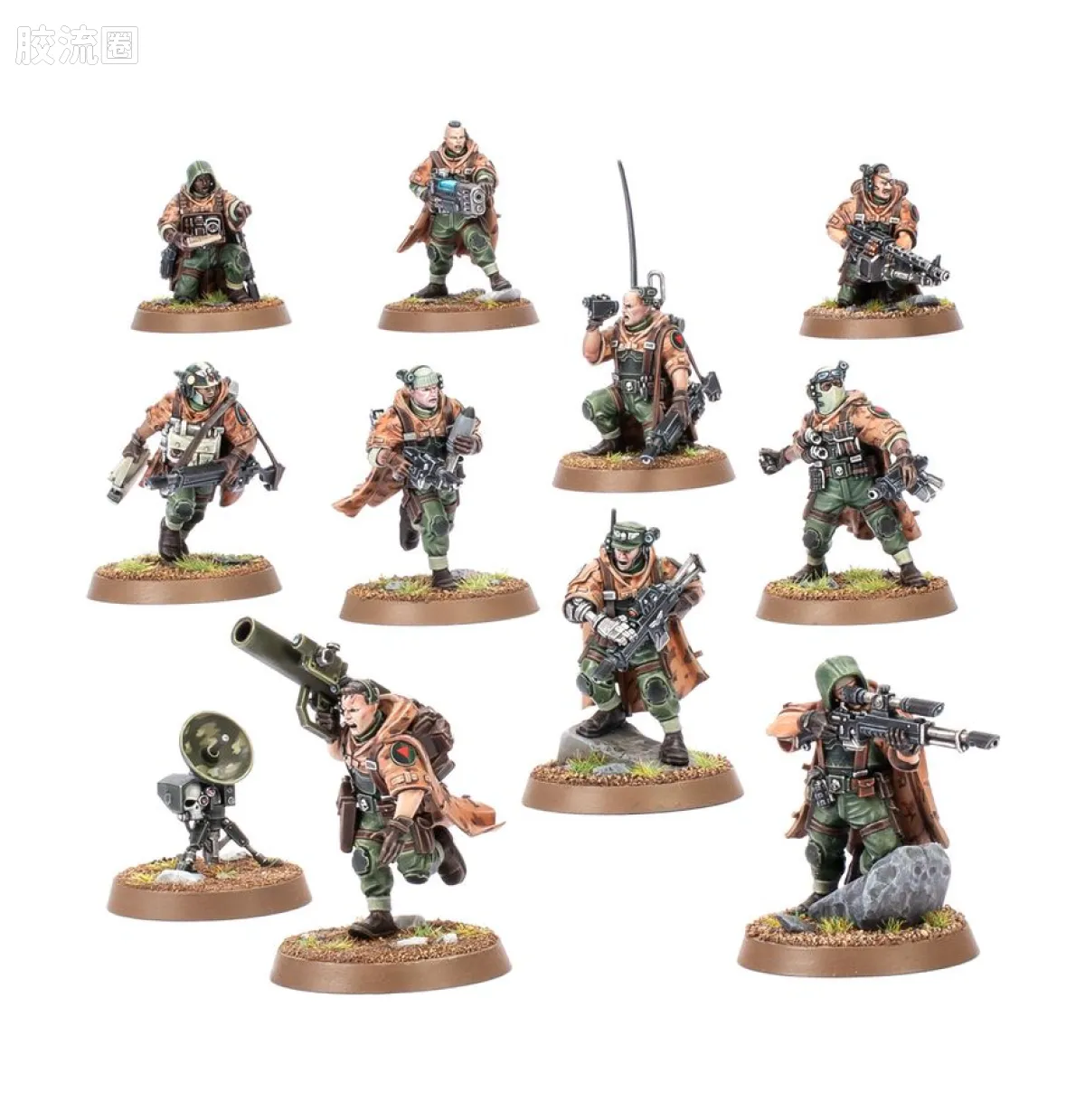 战锤40K Astra Militarum 星界军 10版 杀戮小队 魅影小队