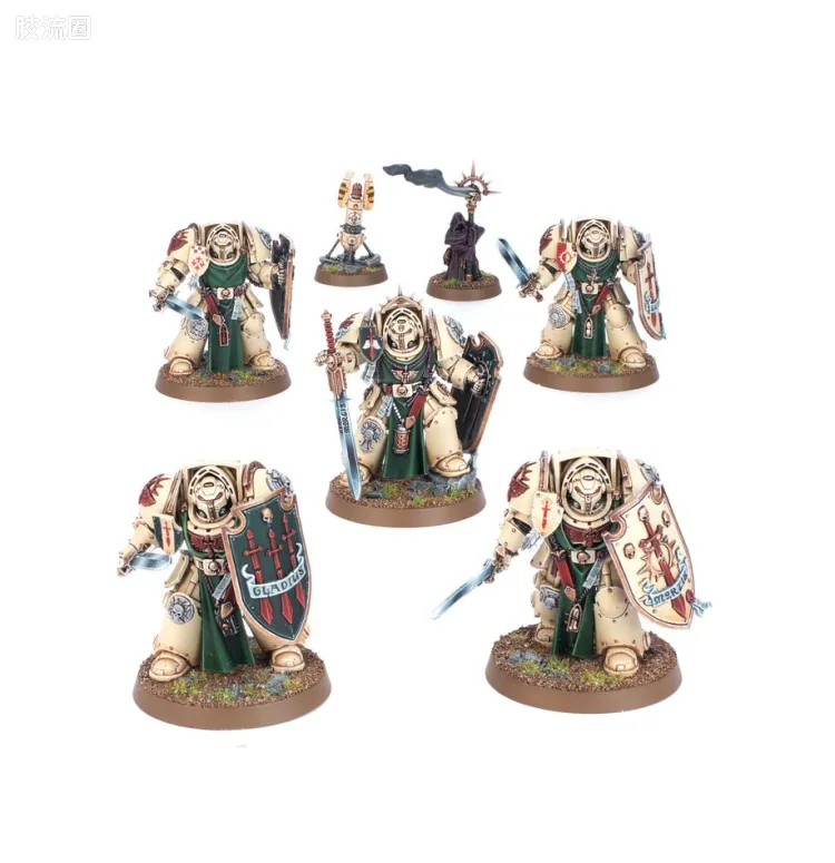 战锤40K Dark Angels 黑暗天使 10版 死翼骑士