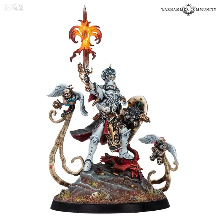 战锤40K Adepta Sororitas 修女会 10版 洁天使圣徒 艾芙琳