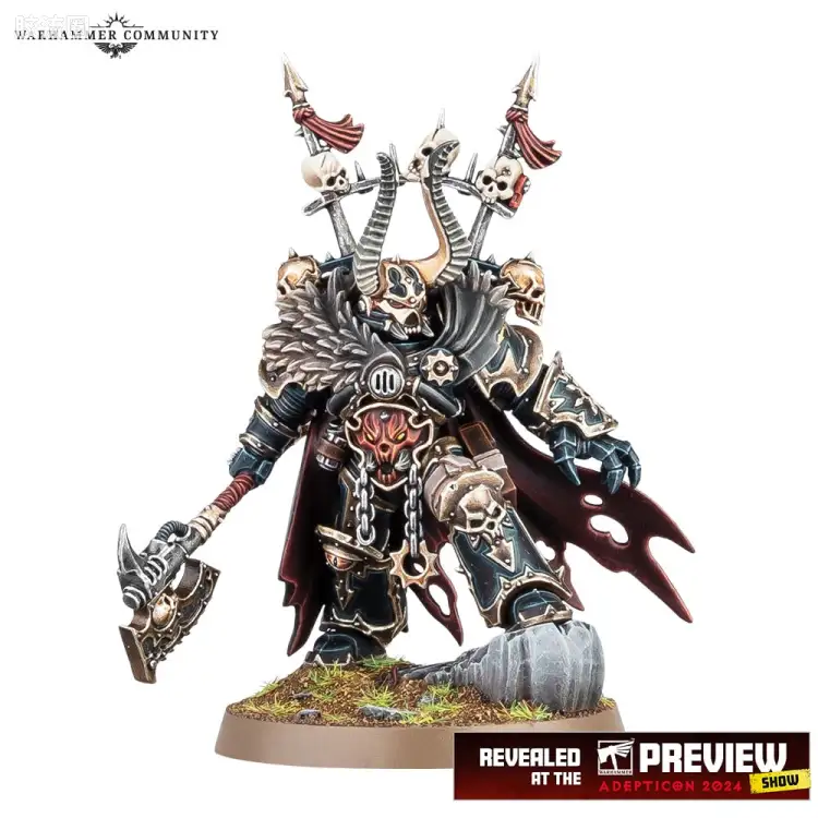 战锤40K Chaos Space Marines 混沌星际战士 10版 混沌领主
