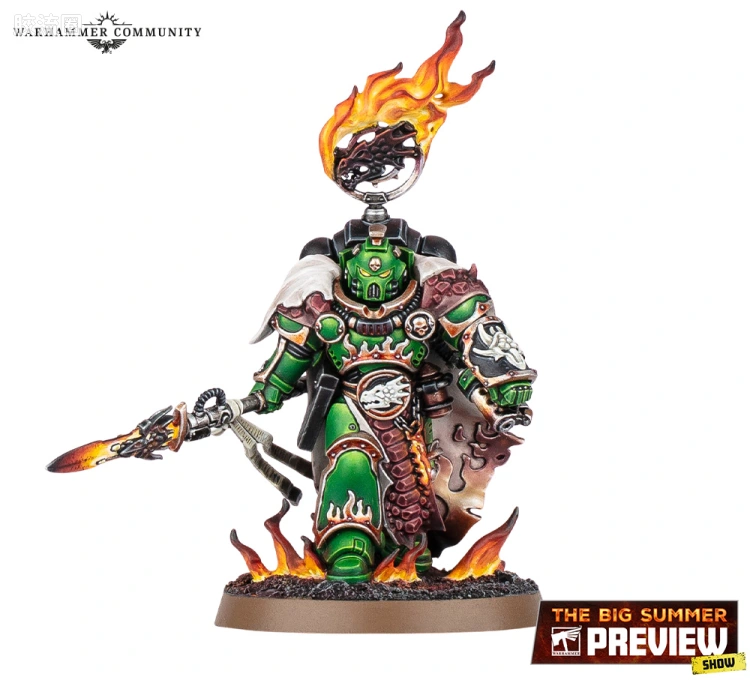 战锤40K Space Marines 星际战士各分支战团特有单位 10版 火蜥蜴 锻造之父 伏尔甘·赫斯坦