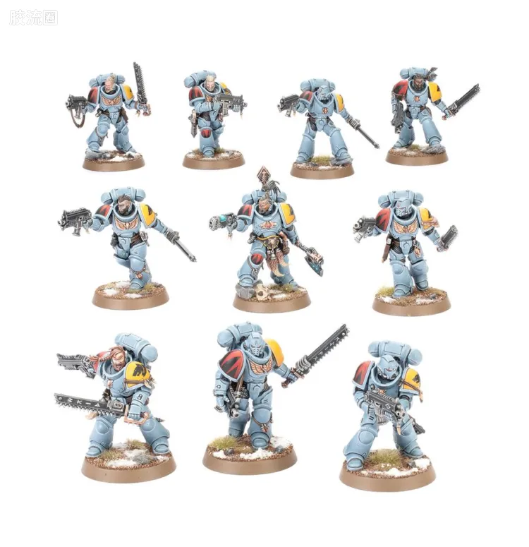 战锤40K Space Wolves 太空野狼 10版 灰色猎手