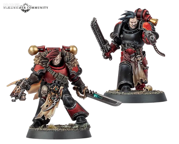 战锤40K Chaos Space Marines 混沌星际战士 10版 红海盗 劫掠者