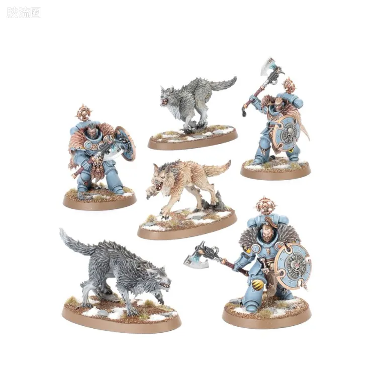 战锤40K Space Wolves 太空野狼 10版 野狼守卫夺首者