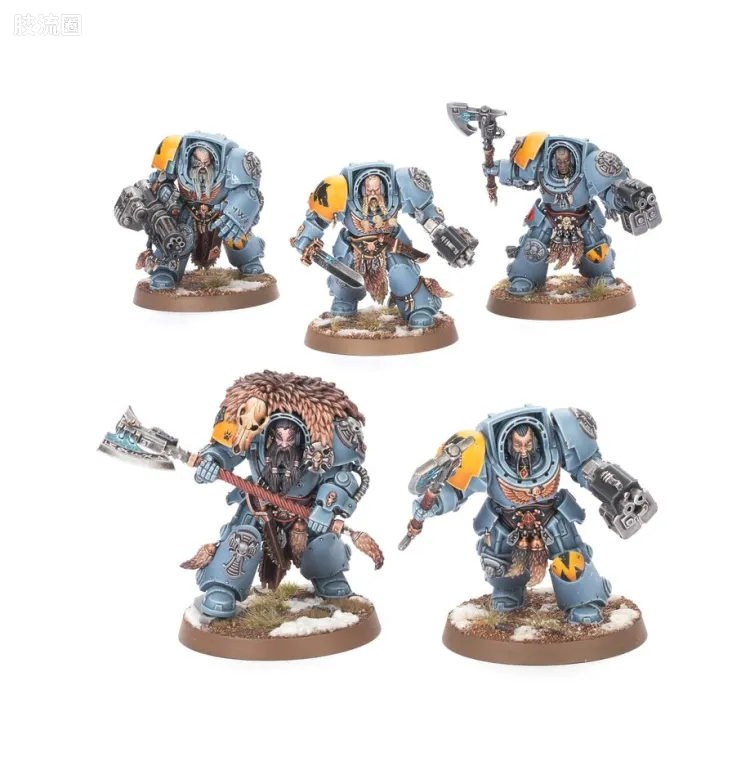 战锤40K Space Wolves 太空野狼 10版 野狼守卫终结者