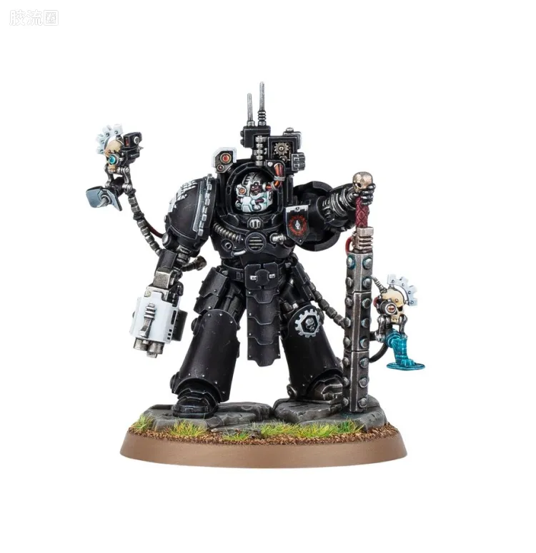 战锤40K Space Marines 星际战士各分支战团特有单位 10版 钢铁之手 阿维尼氏族钢铁连长 卡诺克·瓦