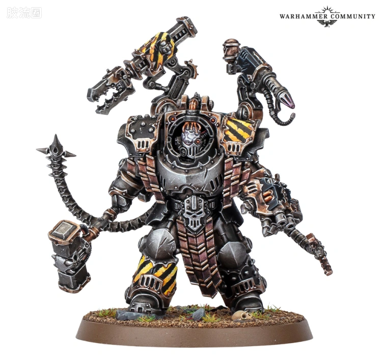 战锤40K Chaos Space Marines 混沌星际战士 10版 钢铁勇士 战争铁匠 Kravek Morne