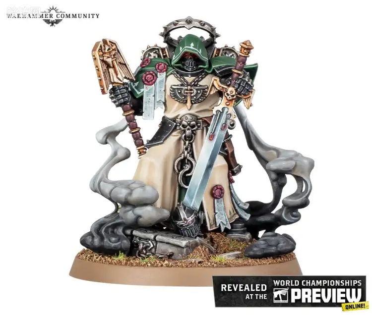 战锤40K Dark Angels 黑暗天使 10版 阿斯莫德 悔罪大师