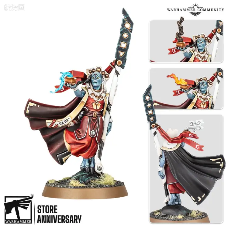 战锤40K T'au Empire 钛帝国 10版 限定款 以太 元素具现
