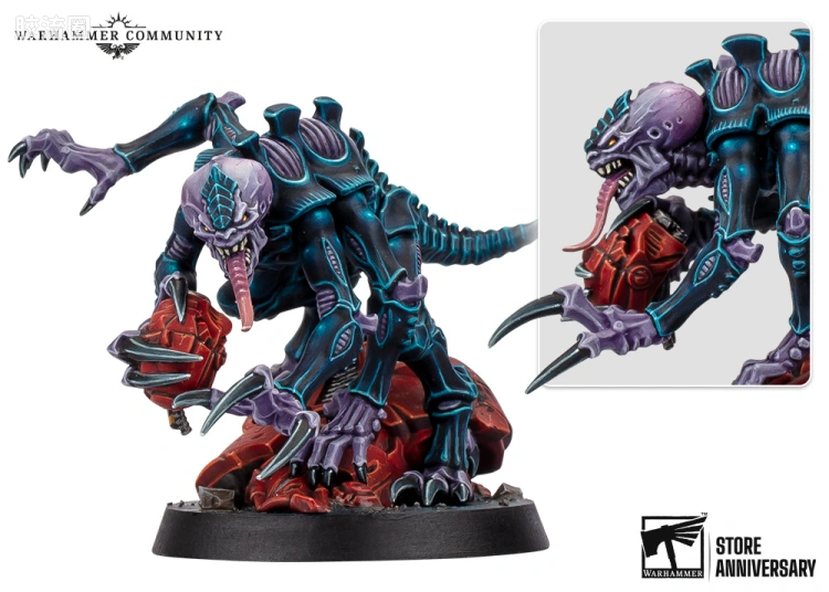 战锤40K Tyranid 泰伦虫族 10版 限定款 基因窃取者 生物信号终结者