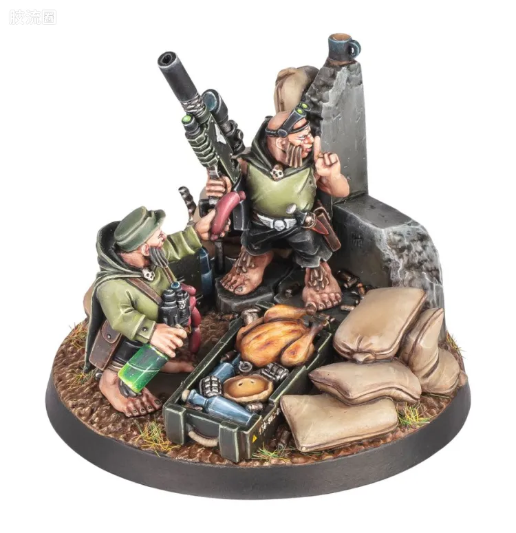 战锤40K Astra Militarum 星界军 10版 限定款 莱特林狙击手 临时准备