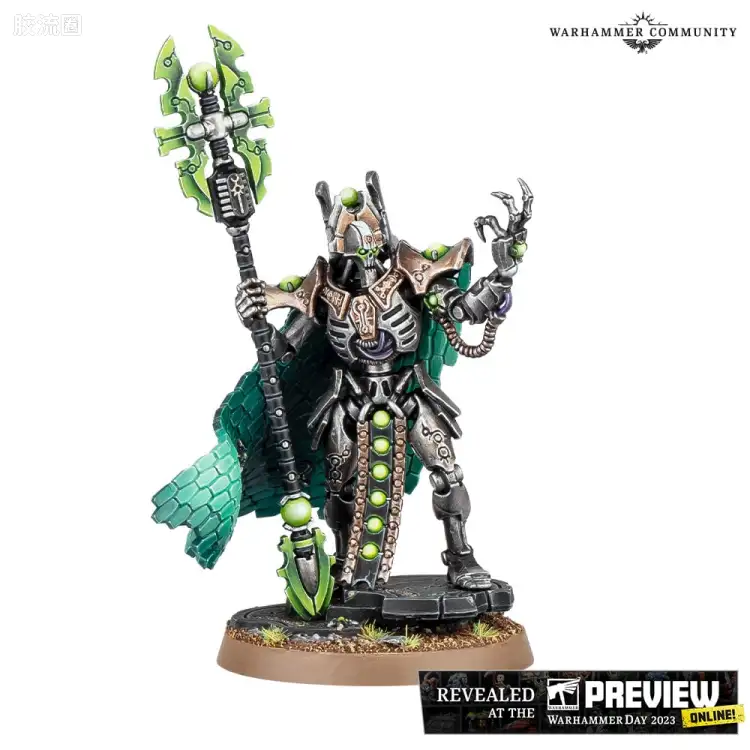 战锤40K Necron 太空死灵 10版 风暴王 伊摩特克