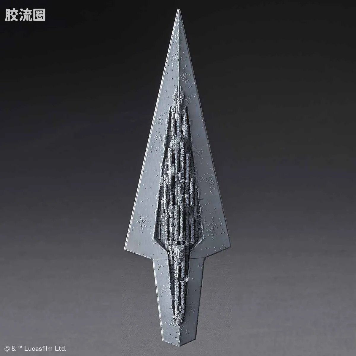 万代 星球大战系列拼装模型 Vehicle Model系列 1/100000 执行者级超级歼星舰&1/14500 帝国级歼星舰 - 图片