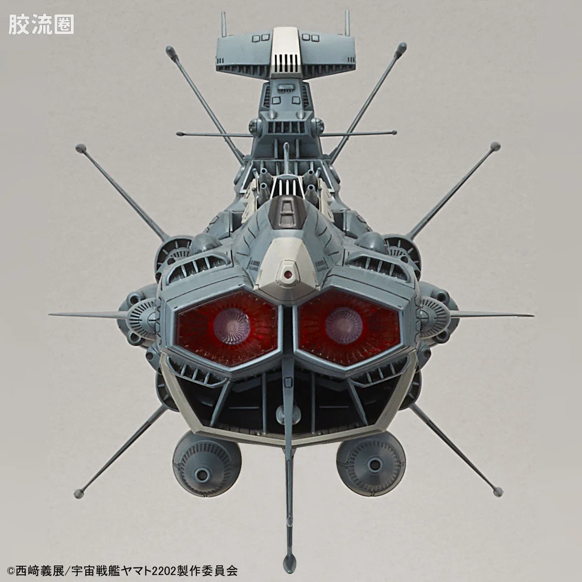 万代综合拼装模型系列 宇宙战舰大和号 1/1000 仙女座级 AAA-01 仙女座 - 图片