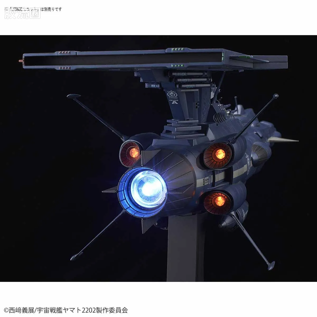 万代综合拼装模型系列 宇宙战舰大和号 1/1000 地球联邦 仙女座级 AAA-03 APOLLO NORM - 图片