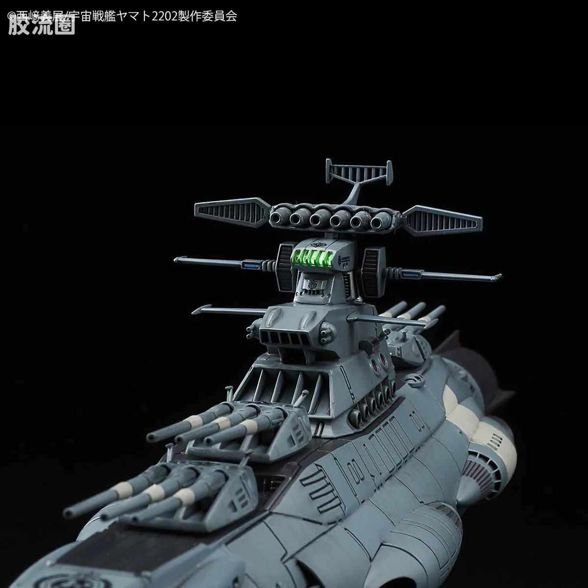 万代综合拼装模型系列 宇宙战舰大和号 1/1000 地球联邦主力战舰无畏级无畏号 - 图片
