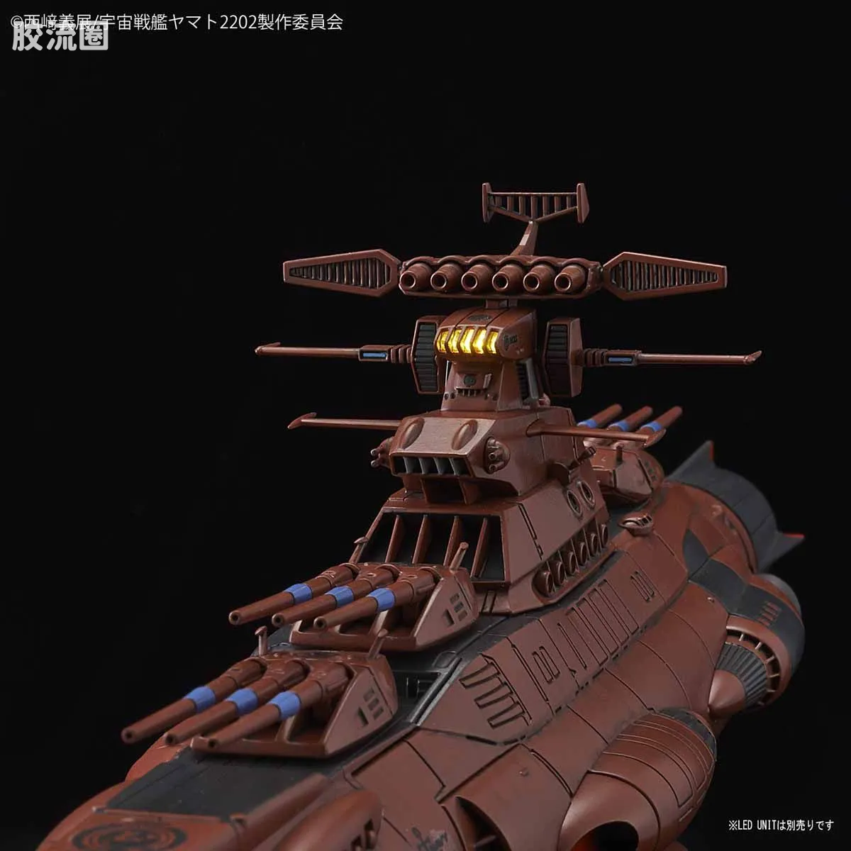 万代综合拼装模型系列 宇宙战舰大和号 1/1000 火星绝对防卫线套装 - 图片