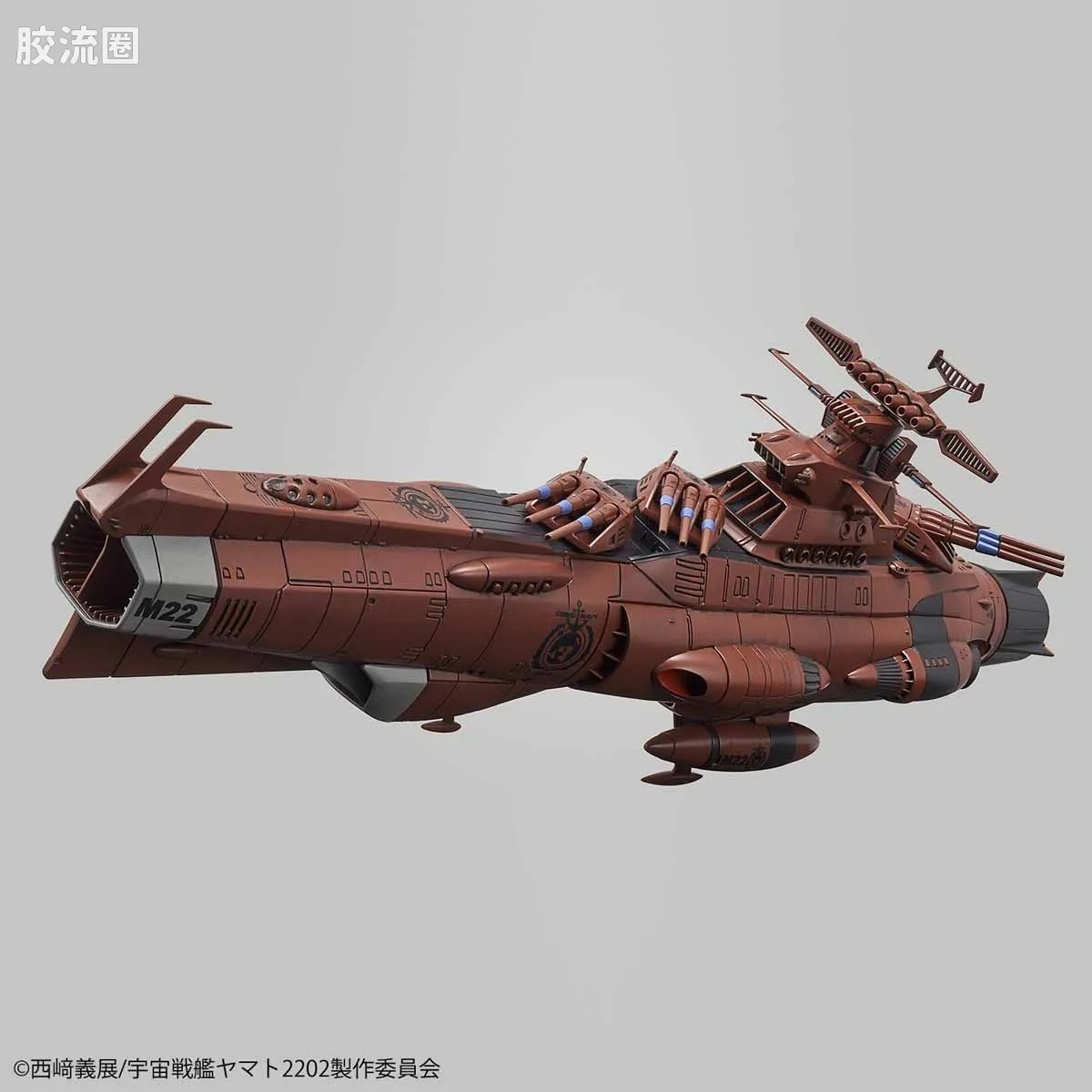万代综合拼装模型系列 宇宙战舰大和号 1/1000 火星绝对防卫线套装 - 图片