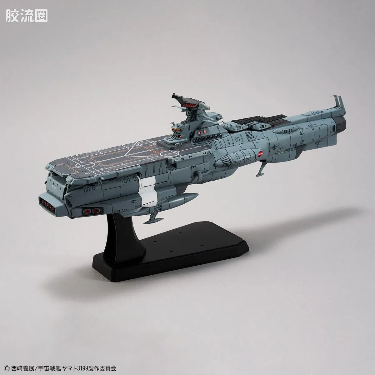 万代综合拼装模型系列 宇宙战舰大和号 地球防卫军飞鸟级补给母舰/强袭登陆舰 DX - 图片