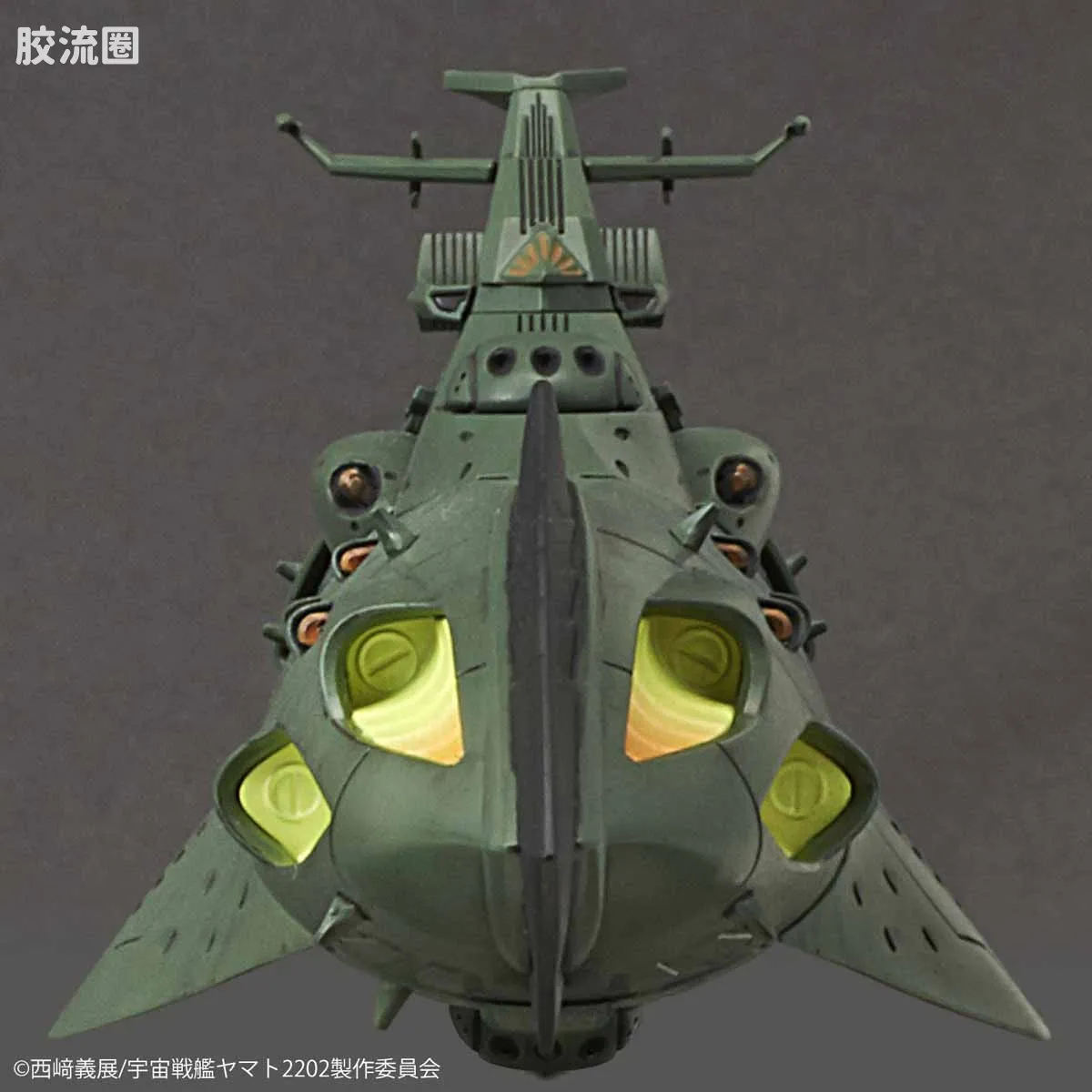 万代综合拼装模型系列 宇宙战舰大和号 1/1000 卡米拉斯战舰套装2202 - 图片
