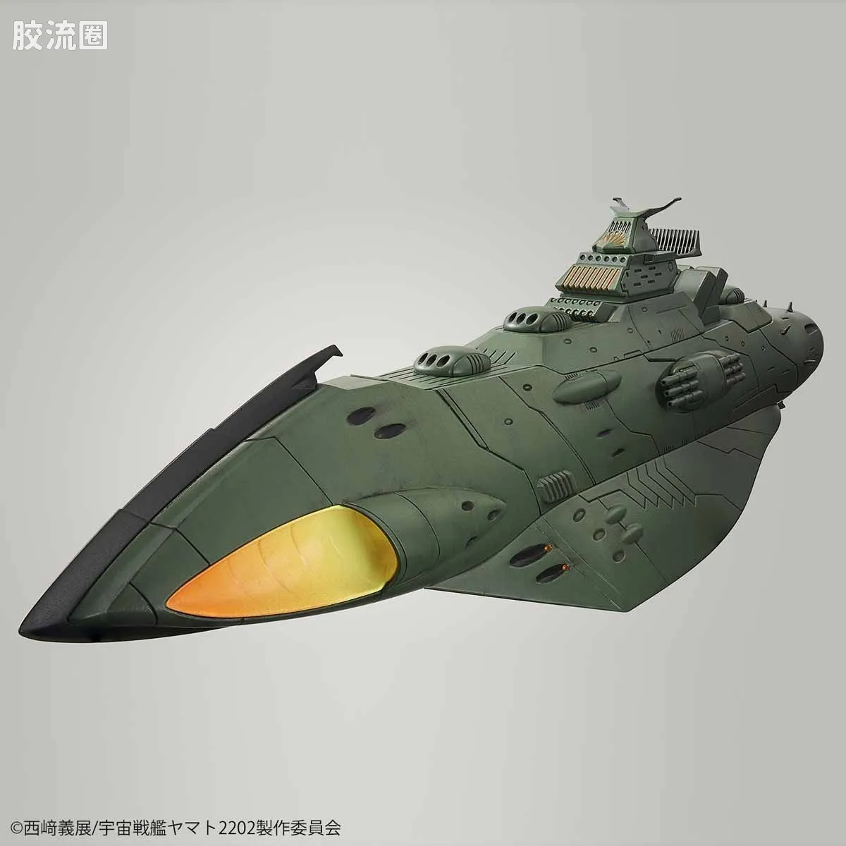 万代综合拼装模型系列 宇宙战舰大和号 1/1000 卡米拉斯战舰套装2202 - 图片