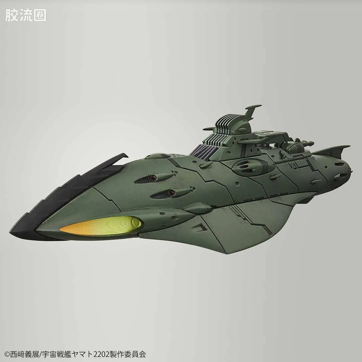 万代综合拼装模型系列 宇宙战舰大和号 1/1000 卡米拉斯战舰套装2202 - 图片