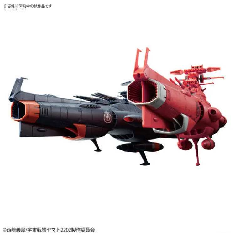 万代综合拼装模型系列 宇宙战舰大和号 1/1000 火星绝对防卫线套装