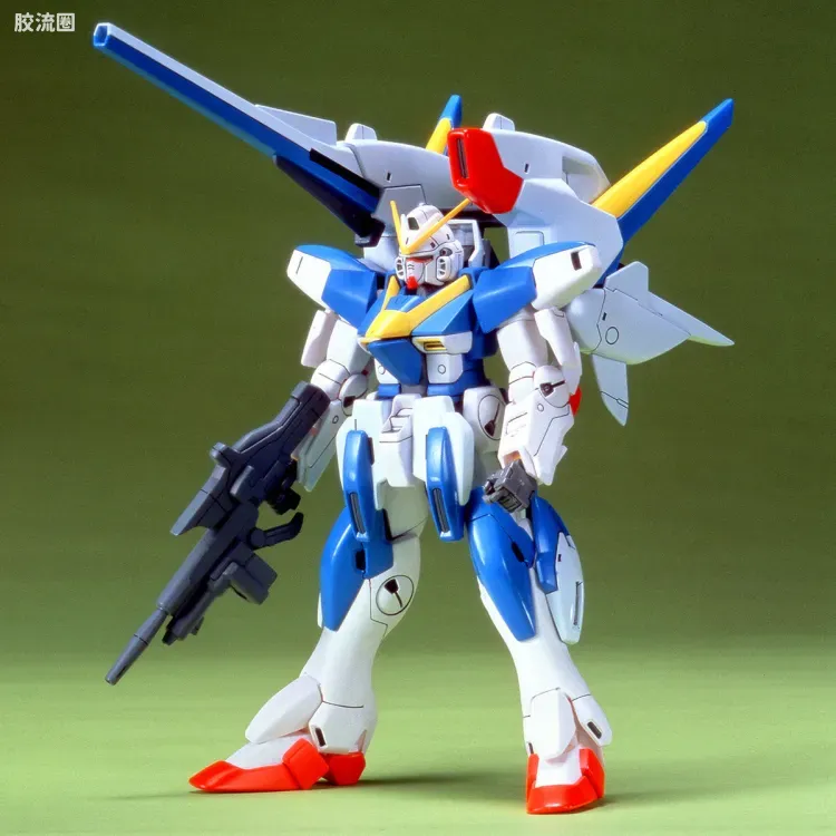 机动战士V高达拼装模型 HG 1/100 07 LM314V23 V2 Buster高达 - 图片