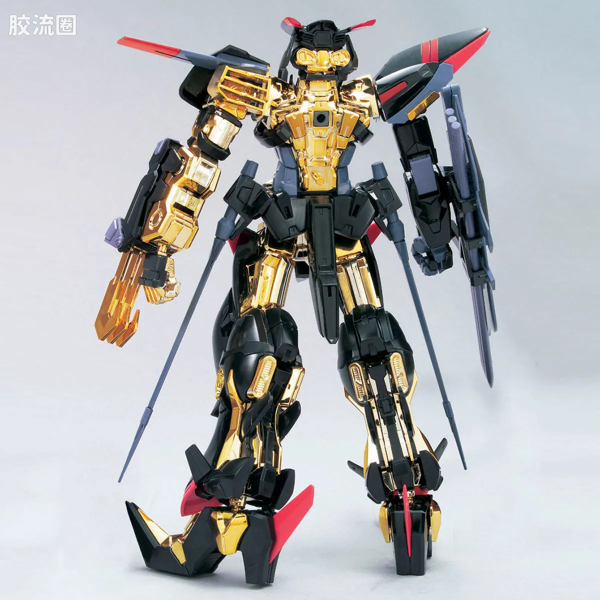 机动战士高达SEED SEED DESTINY 1/100 13 MBF-P01-Re2 异端高达金色机天蜜纳 - 图片