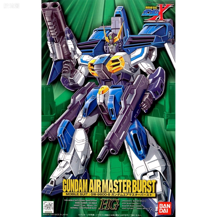 机动新世纪高达X拼装模型 HG 1/100 08 GW-9800-B 空中霸王爆裂者高达 - 图片