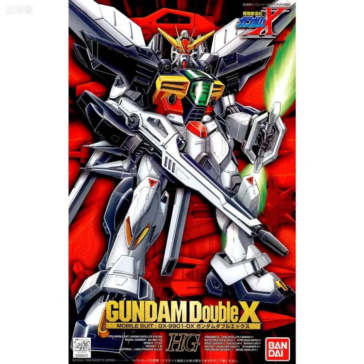 机动新世纪高达X拼装模型 HG 1/100 06 GX-9901-DX 高达DX - 图片