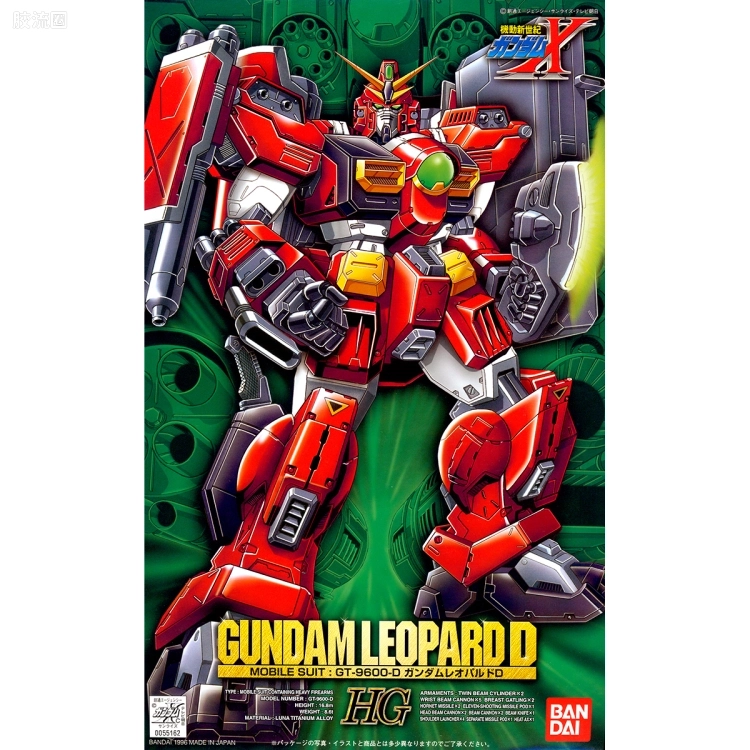 机动新世纪高达X拼装模型 HG 1/100 09 GT-9600-D 斑豹毁灭者高达 - 图片