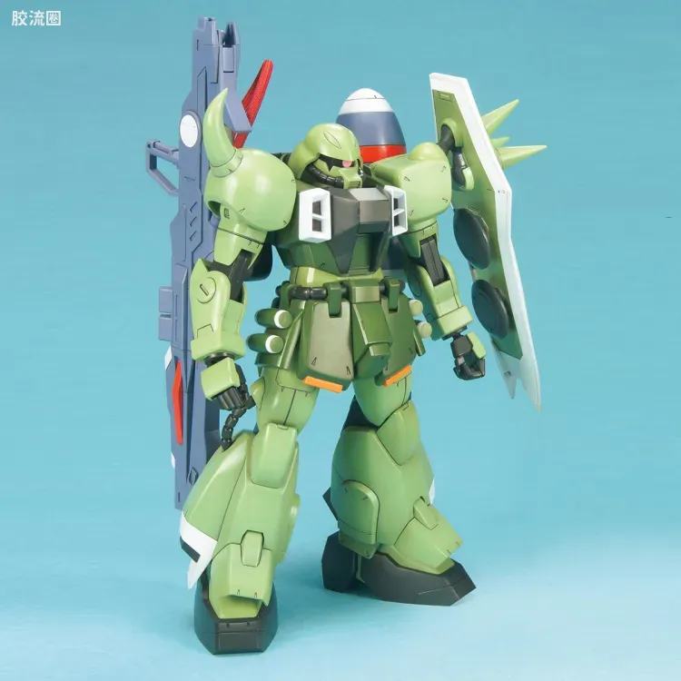 机动战士高达SEED SEED DESTINY 1/100 06 ZGMF-1000 扎古勇士+瞬发巫师背包 & 炮击巫师背包 - 图片