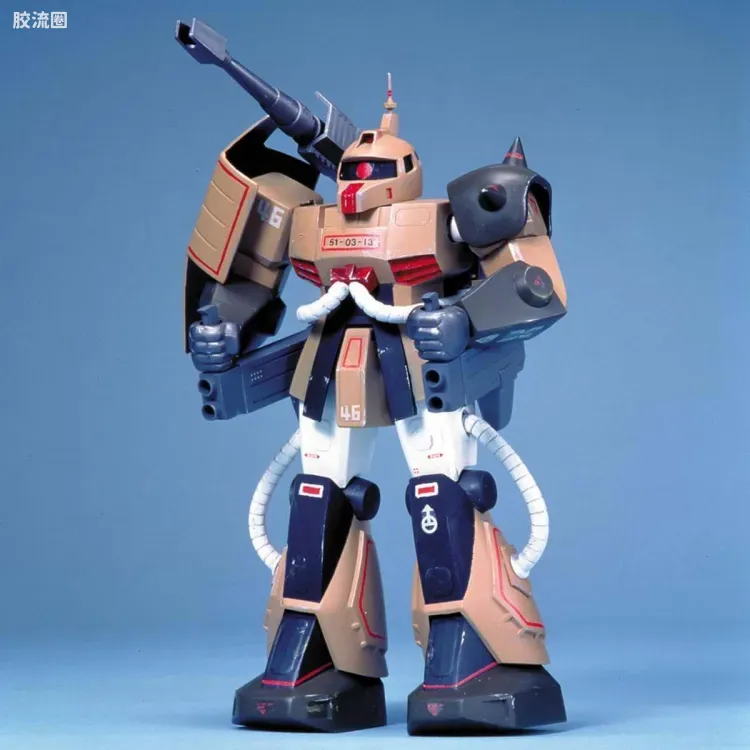 机动战士变体 高达MSV 拼装模型 1/100 17 MS-06K 扎古加农 - 图片