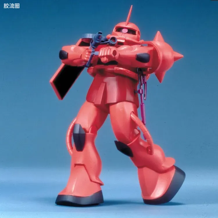 高达0079拼装模型 1/100 MS-06S 指挥官型扎古Ⅱ[夏亚·阿兹纳布尔专用机] - 图片
