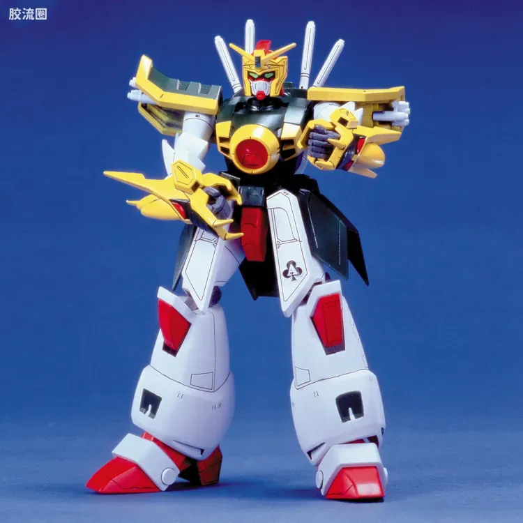 机动武斗传G高达拼装模型 HG 1/100 02 GF13-011NC 飞龙高达 - 图片