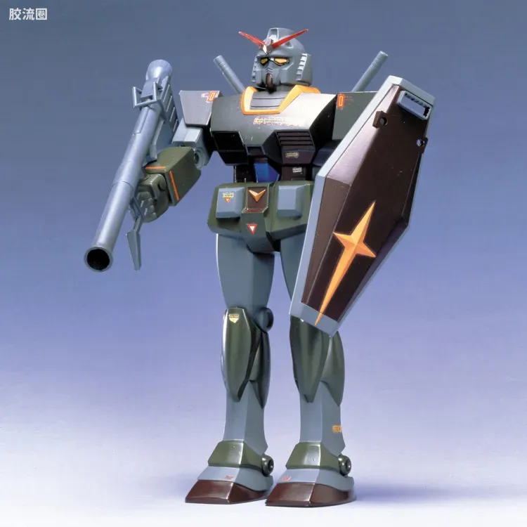 高达0079拼装模型 1/100 RX-78-2 高达 真实配色版 - 图片
