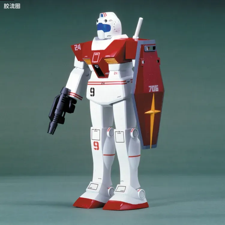 高达0079拼装模型 1/100 RGM-79 吉姆 真实配色版 - 图片