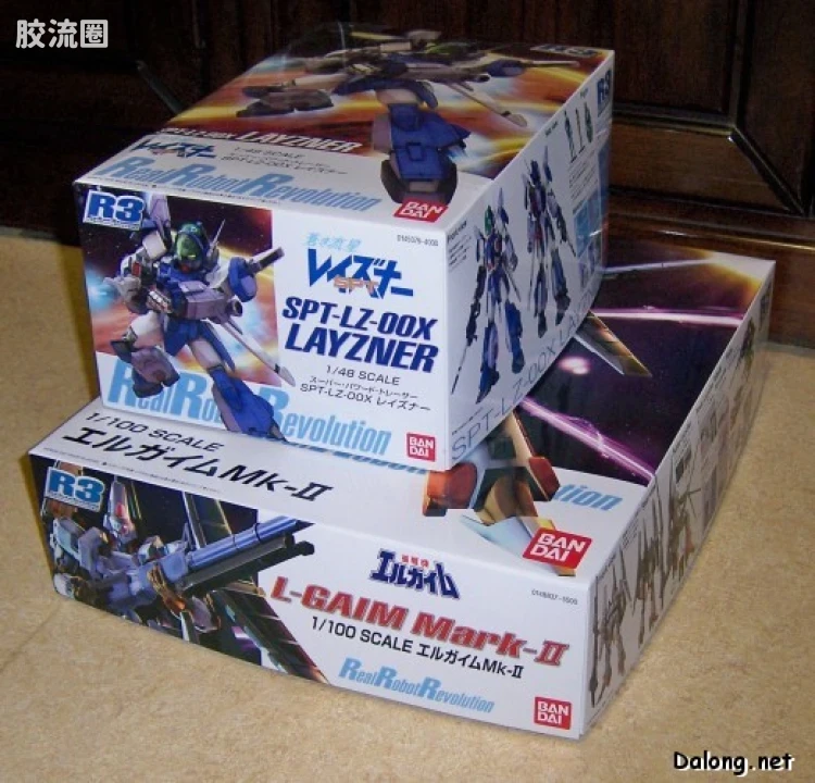 万代综合拼装模型系列 R3 <重战机艾尔盖姆> 艾尔盖姆 MK-II / L-GAIM MARK-II - 图片